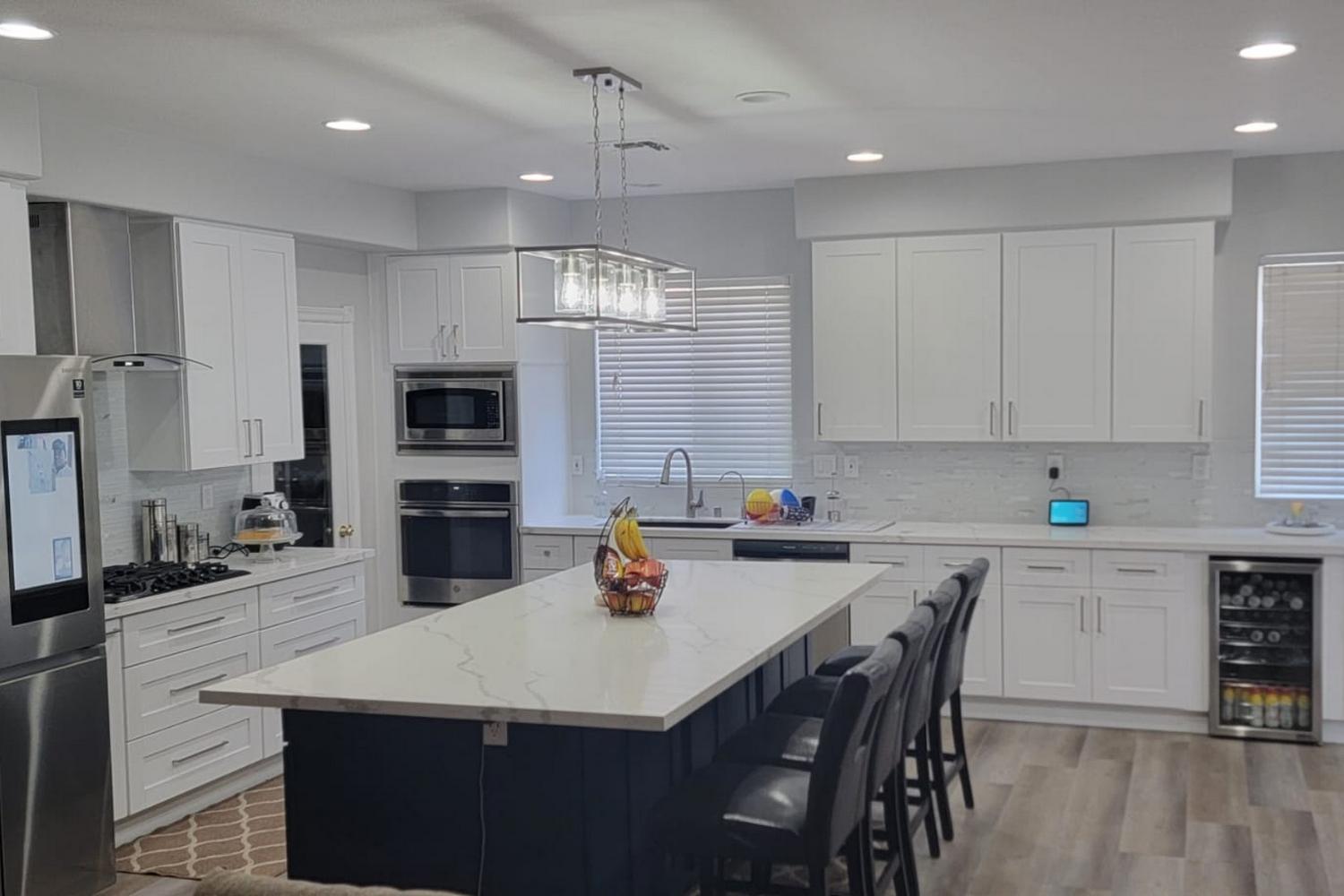 Kitchen remodel feature