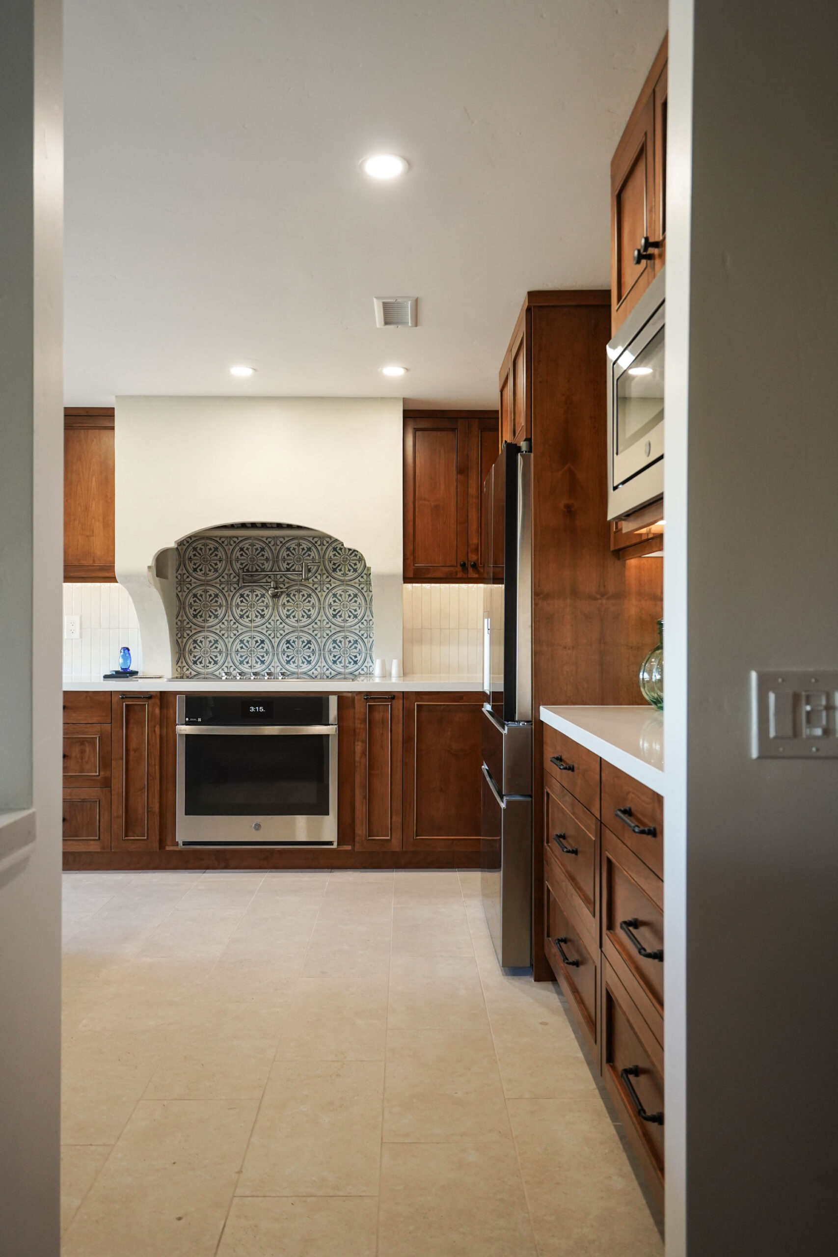 El Cajon Fletcher Hills Kitchen Stunning Transitional Mediterranean Kitchen Remodel in Fletcher Hills
